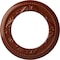 Ekena Millwork Roped Medway Ceiling Medallion (Fits Canopies up to 7 1/2"), 12 1/4"OD x 7 1/2"ID x 7/8"P, Firebrick CM12MEFIF - alternate 1